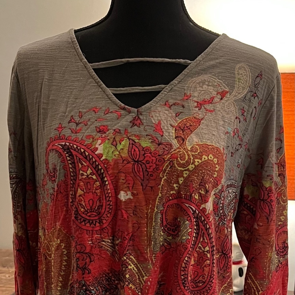 Summer/Spring Top in vibrant colors